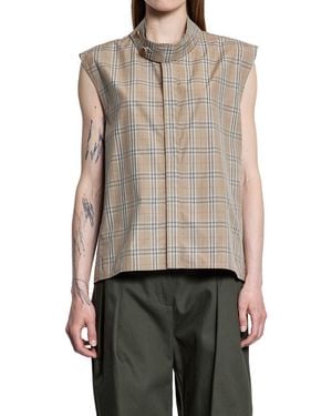 Burberry Vests - Brown