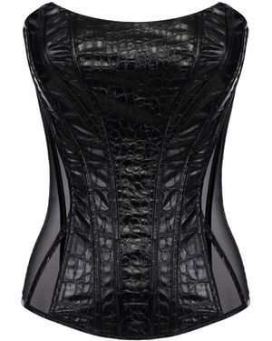 Elisabetta Franchi Top - Black