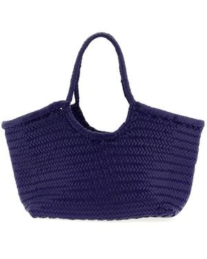Dragon Diffusion 'Nantucket' Large Shoulder Bag - Blue