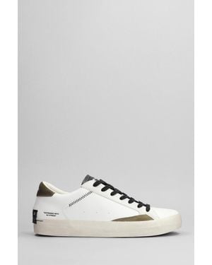 Crime London Distressed Trainers - White