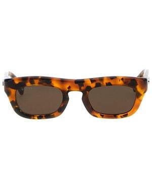 Gucci Rectangular Sunglasses - White