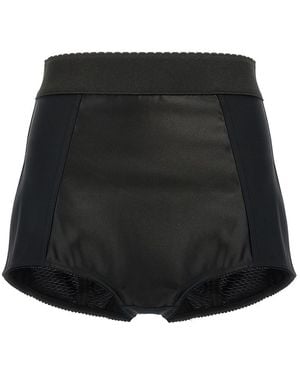 Dolce & Gabbana Satin Culottes - Black