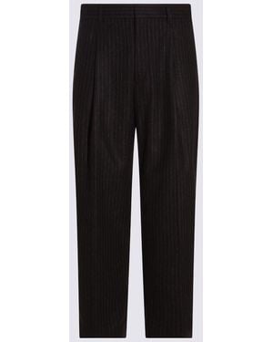 NN07 Wool Pants - Black