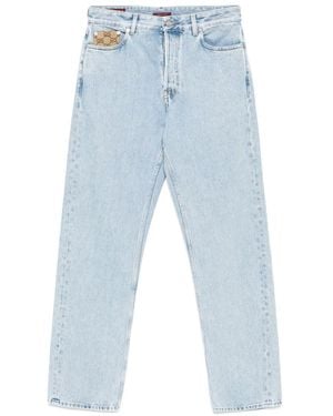 Gucci Washed Denim Jeans - Blue