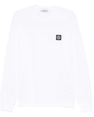Stone Island T-Shirts - White