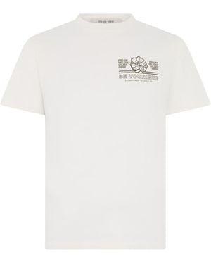 Golden Goose Cotton Crew-Neck T-Shirt - White