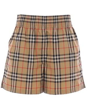 Burberry Shorts - Natural