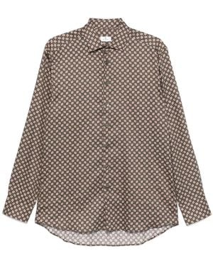 Etro Paisley-Print Shirt - Brown