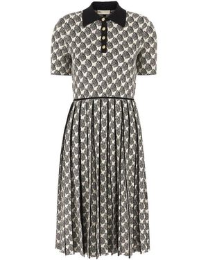 Tory Burch Patterned Dress - Black