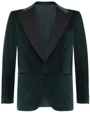 Franzese Collection Franzese Napoli Carpet Model Blazer - Green