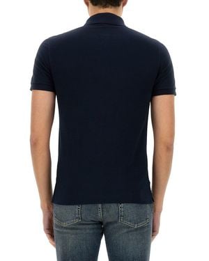 Dolce & Gabbana Polo With Logo - Black