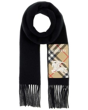 Burberry Scarves And Foulards - Black
