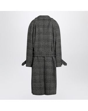 Balenciaga One Layer Raglan Coat in Red | Lyst UK