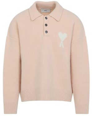 Ami Paris Polo - Natural