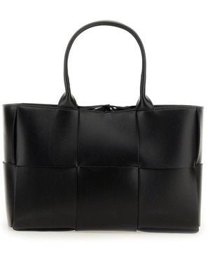 Bottega Veneta Small "Arco" Tote Bag - Black