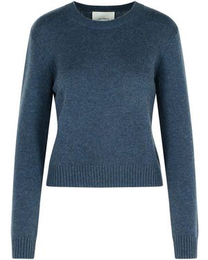 Lisa Yang 'Mable' 'Night Fall' Cashmere Jumper - Blue