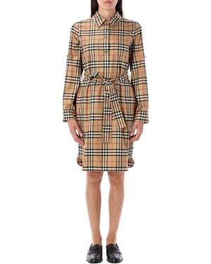 Burberry Kari Chk - Natural