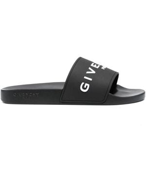 Givenchy Fat Slide Sandals - Black