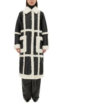 Stand Studio Patrice Coat - White