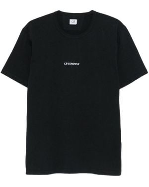 C.P. Company T-Shirts And Polos - Black