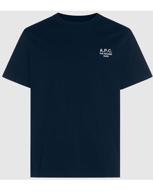 A.P.C. T-Shirts And Polos - Blue