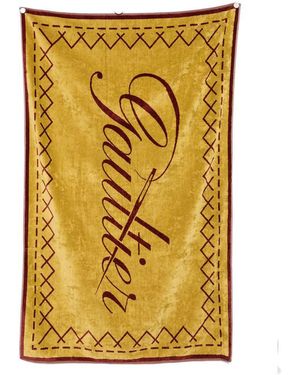 Jean Paul Gaultier Beach Towels - Yellow