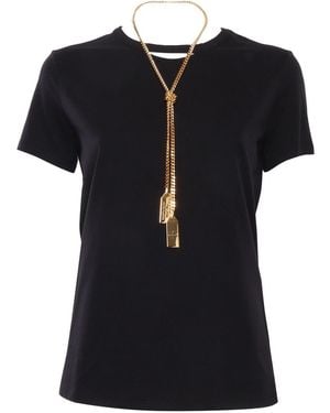 Elisabetta Franchi Girocoll - Black