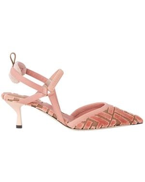 Fendi Hummingbird Lite Slingbacks - Pink