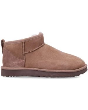 UGG Classic Ultra Mini Suede Boots For Woman - Brown