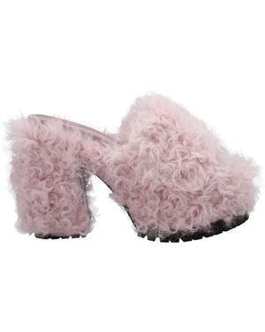 HAUS OF HONEY 'kalgan' Mules - Pink