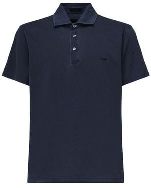 Fay T-shirts And Polos - Blue