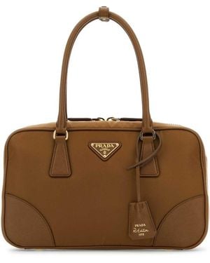 Prada Handbags. - Brown