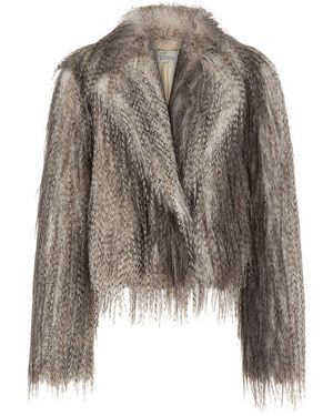 GIUSEPPE DI MORABITO Eco Fur Long Hair - Brown