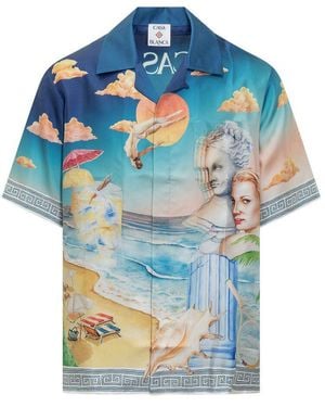 CASABLANCA Shirts - Blue