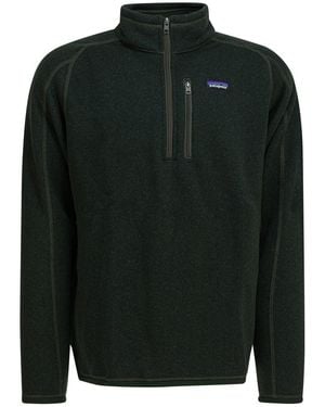 Patagonia "Better Sweater" Half-Zip Sweatshirt - Black