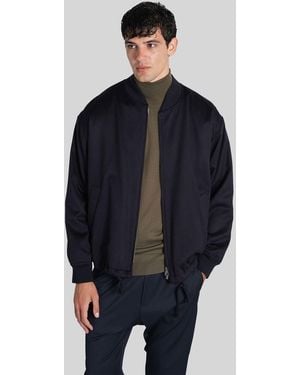 Barena Giare Bomber Jacket - Blue
