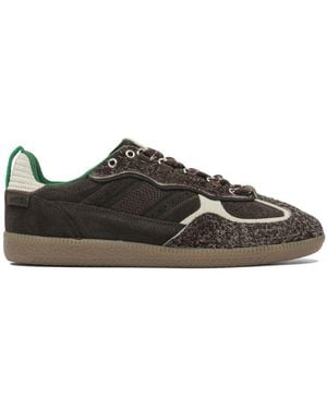 Alohas Tb.490 Trek Leather Trainers - Black