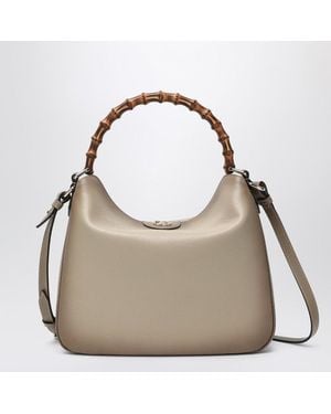 Gucci Shoulder Bag Diana Medium Size - Grey