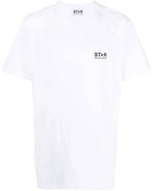 Golden Goose T-shirts And Polos - White