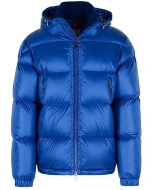 Moncler 'Rivau' Polyamide Down Jacket - Blue