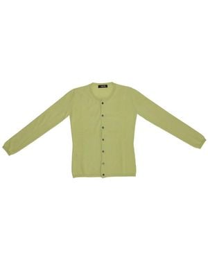 LA ROSE Cashmere Cardigan - Green
