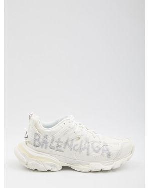 Balenciaga Track Nail Polish Trainers - White