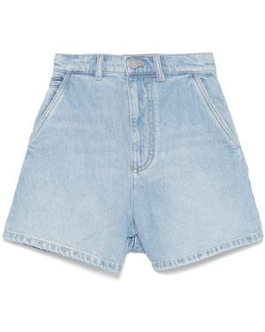 Emporio Armani Denim Shorts - Blue