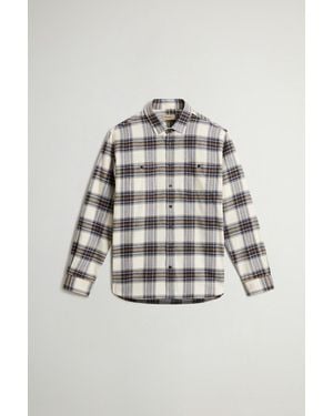 Woolrich Check Flannel Warren Shirt - Multicolor