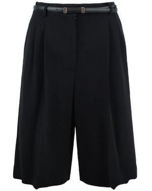 Max Mara Cady Bermuda Shorts - Black