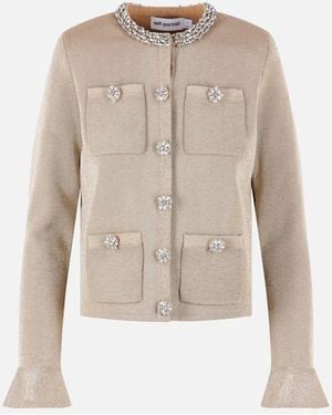 Self-Portrait Sweaters - Natural