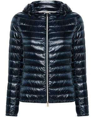 Herno Nylon Short Down Jacket - Black