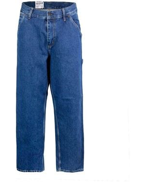 Carhartt Jeans Single Knee Stone Washed - Blue