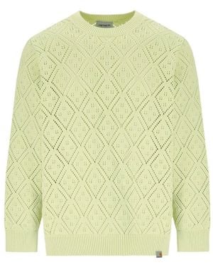 Carhartt Kaley Air Crewneck Jumper - Yellow