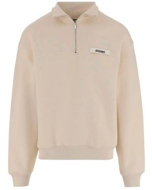 Jacquemus "le Camionneur" Gros Grain Clothing - Natural